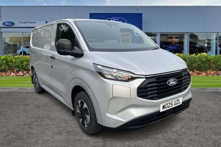 2025 Ford Transit Custom 320 Trend AUTO L1 SWB FWD 2.5 PHEV 232ps Low Roof, AIR CON, FRONT &amp; ...