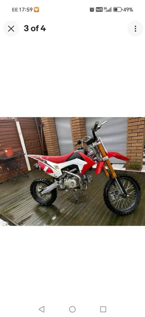 Pit bike wanted cash waiting for 