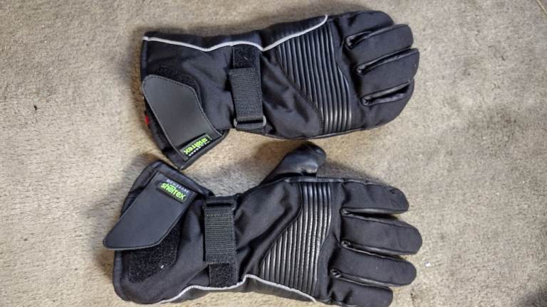 Motorcycle gloves. Winter mens large 