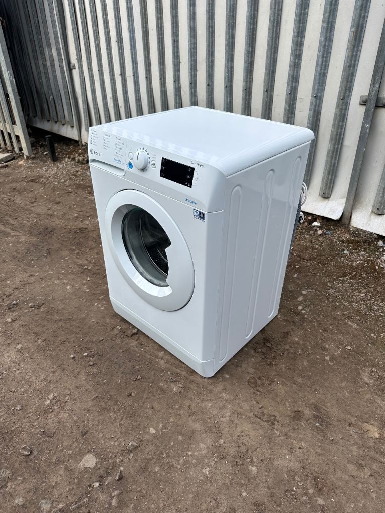 7KG Washing Machine White Indesit Appliance Warehouse Newport 