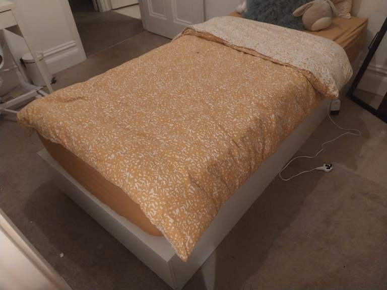 IKEA Nordli Single Bed With Storage & Mattress 200 x 90. Excellent condition.