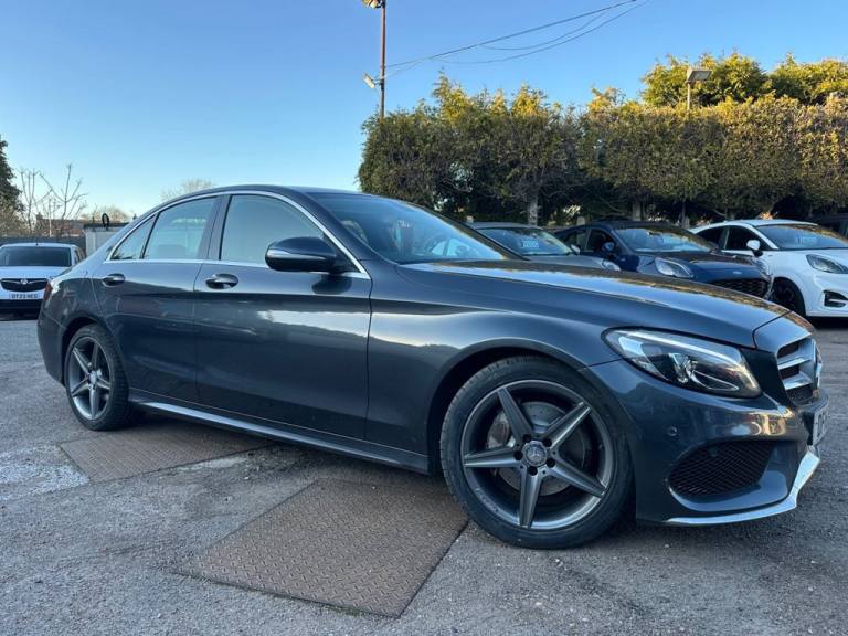 2015 Mercedes-Benz C Class 2.1 C220 BlueTEC AMG LINE SALOON 4dr DIESEL G-TRONIC+ EURO 6 (s/s) (17...