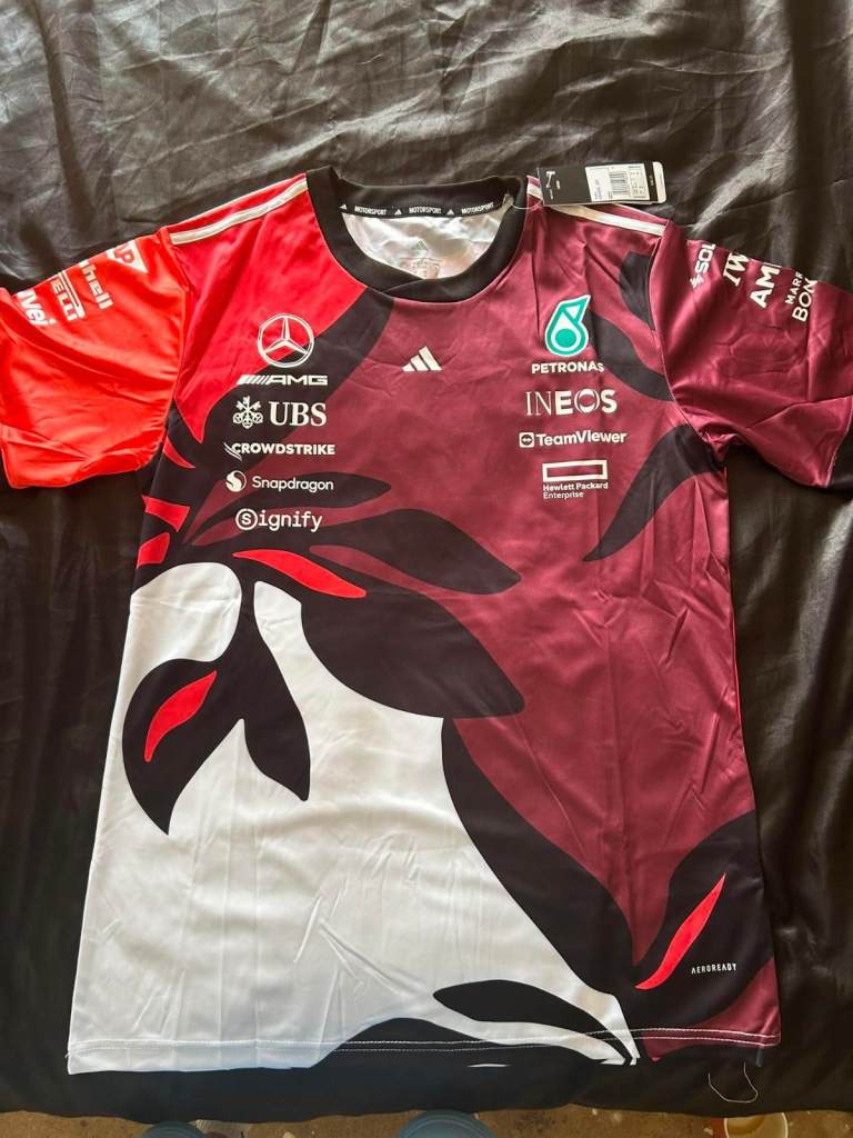 Adidas AMG Petronas F1 Team Driver Sports T-shirt - New