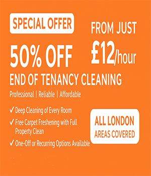 FROM £12 PROFESSIONAL END OF TENANCY CLEANERS, CARPET & DEEP DOMESTIC HOUSE CLEANING SERVICE ILFORD