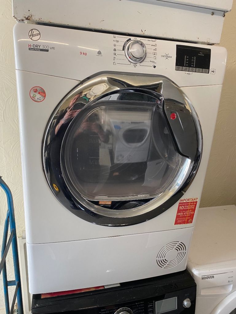 ✅WHITE HOOVER 9KG HEATPUMP TUMBLE DRYER £165 WE CAN DELIVER 