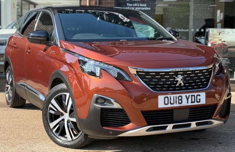 2018 Peugeot 3008 1.5 3008 GT Line Blue HDi S/S 5dr SUV Diesel Manual