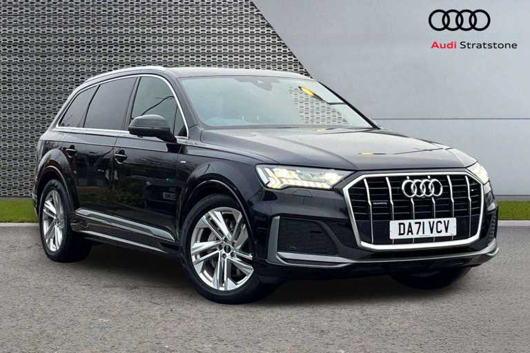 2022 Audi Q7 50 TDI Quattro S Line 5dr Tiptronic SUV Diesel Automatic