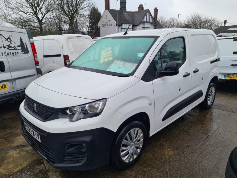 2022 Peugeot Partner 1000 1.5 BlueHDi 100 Professional Prem Van [6 Spd] PANEL VAN Diesel Manual