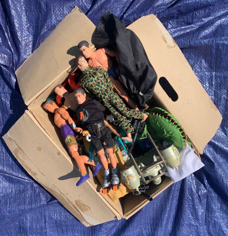 Vintage Action Man & Accessories Job Lot Bundle