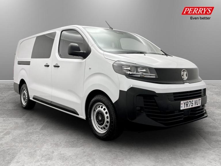 2026 Vauxhall Vivaro 2.0 Turbo D 145 Prime H1 Double Cab Crew Bus DIESEL Manual