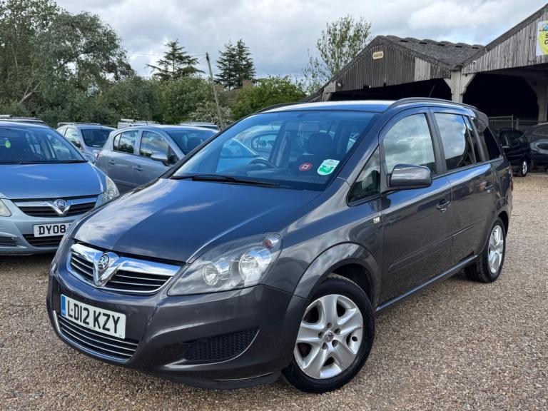 2012 Vauxhall Zafira 1.6i [115] Exclusiv 5dr MPV PETROL Manual