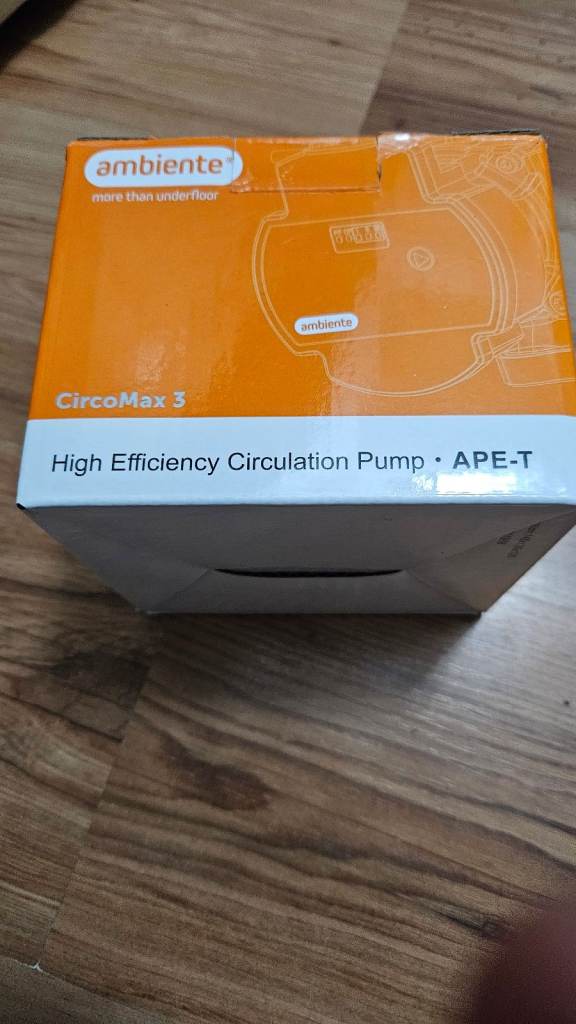 Ambiente CircoMax3 High Efficiency Circulation Pump APE25-7 130T1 414400