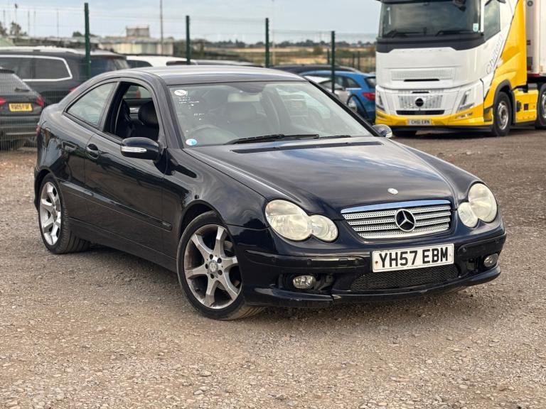 2007 Mercedes-Benz C Class C200K Sport 3dr Auto COUPE Petrol Automatic