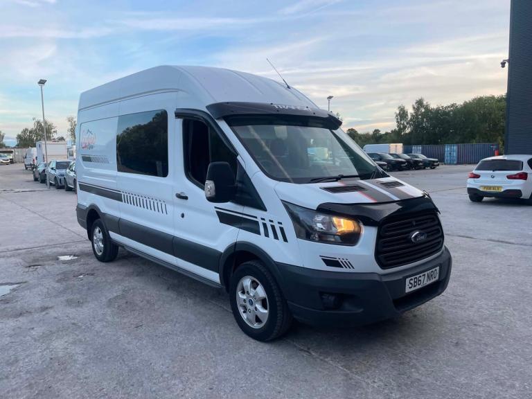 2017 Ford Transit 2.0 TDCi 130ps H3 6 seater CREWVAN  PANEL VAN Diesel Manual