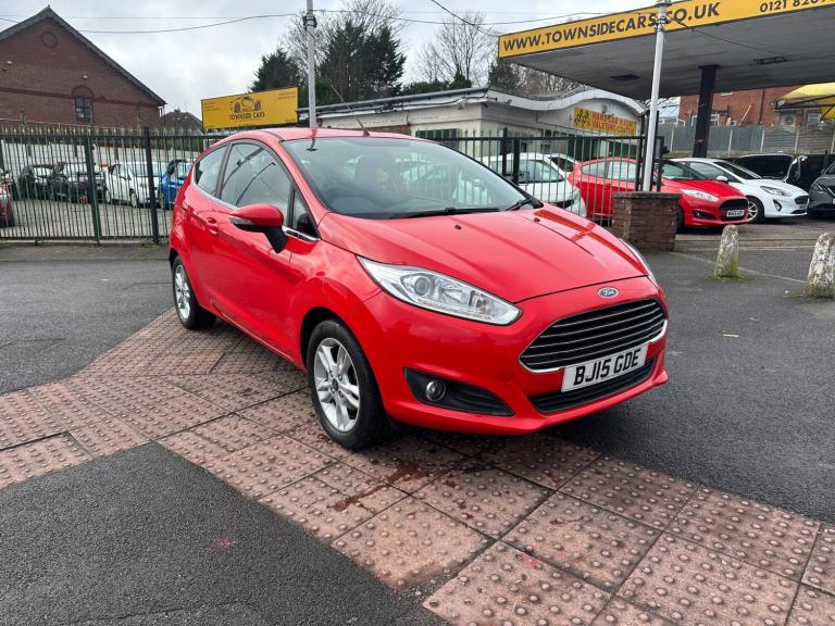 2015 Ford Fiesta 1.25 Zetec Euro 6 3dr HATCHBACK Petrol Manual