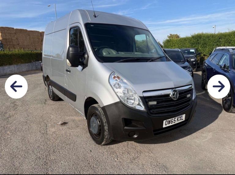 2015 Vauxhall Movano 2.3 CDTi BiTurbo Diesel ecoFLEX H2 Van 136ps PANEL VAN Diesel Manual