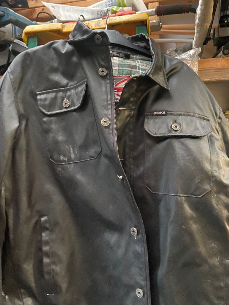 Wax motorcycle jacket xl 