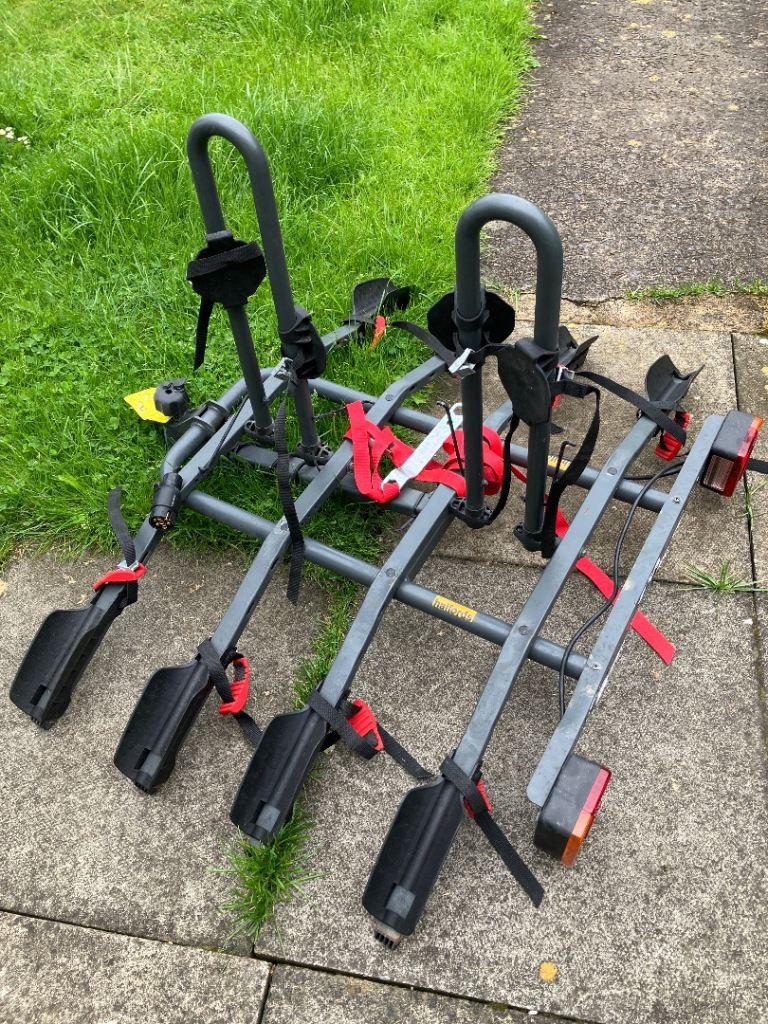 Halfords 4bike carrier for tow bar