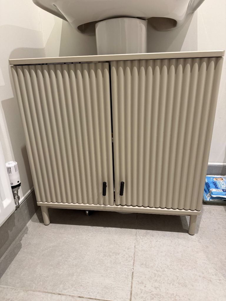 image for Dunelm Stone Undersink Storage Cabinet 