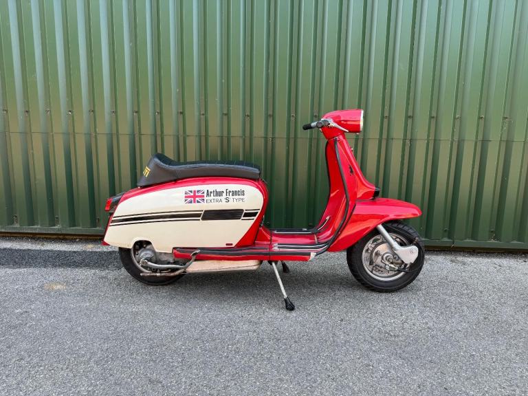 Lambretta GP150 Red 1969 Italian RT 195cc Kit Plus Much More Registered 150cc