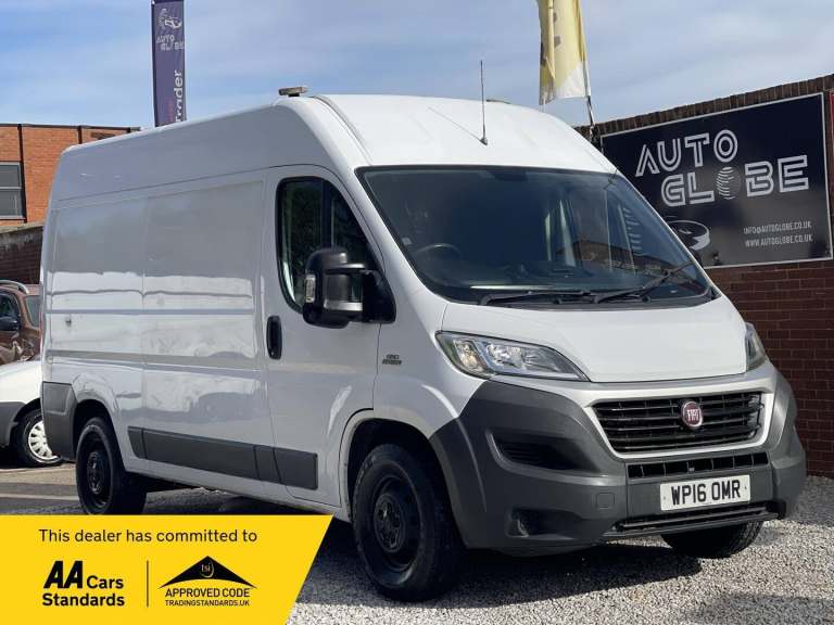 2016 Fiat Ducato 2.3 Multijet High Roof Van 130 PANEL VAN DIESEL Manual