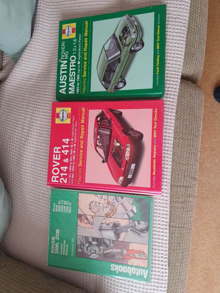 Car manuals. 