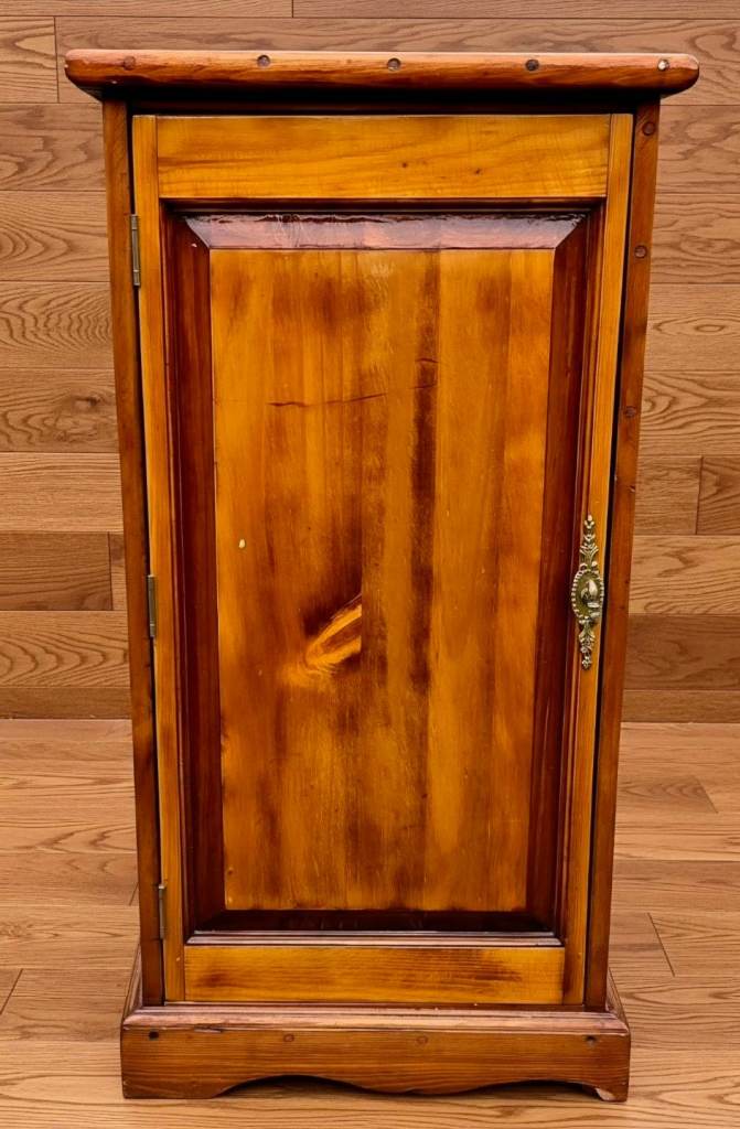 Antique Victorian Mahogany Panel  Cupboard