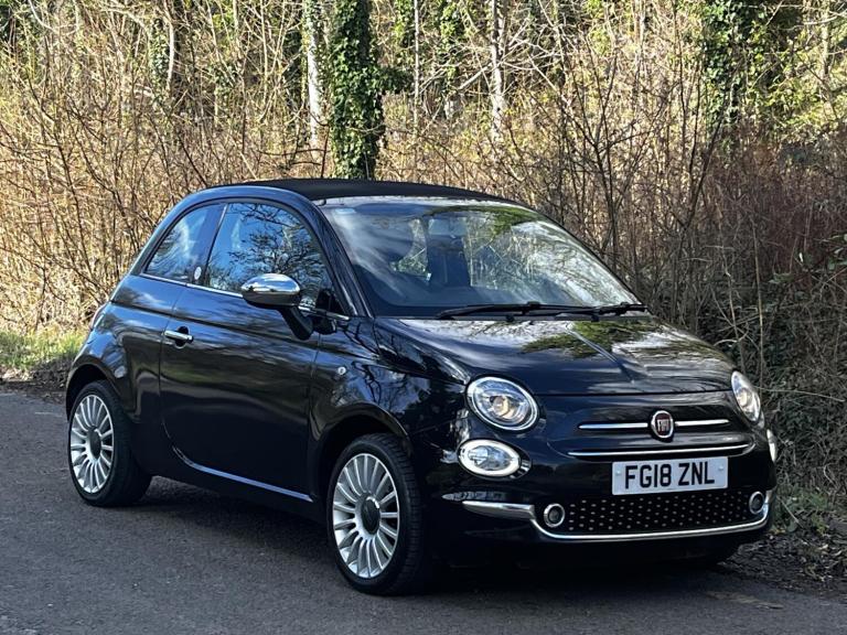 2018 Fiat 500C 1.2 Mirror Convertible 2dr Petrol Manual Euro 6 (s/s) (69 bhp) Convertible Petrol ...
