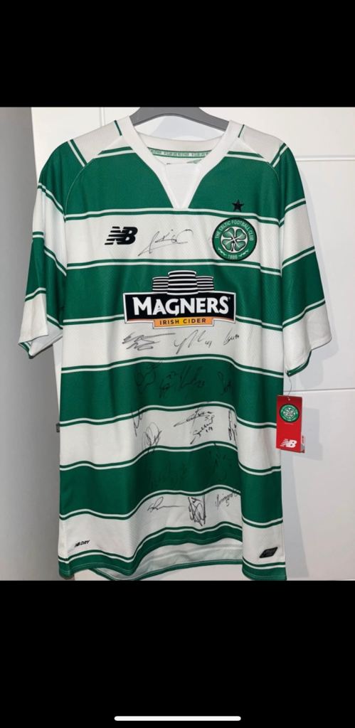 Signed Celtic shirt 