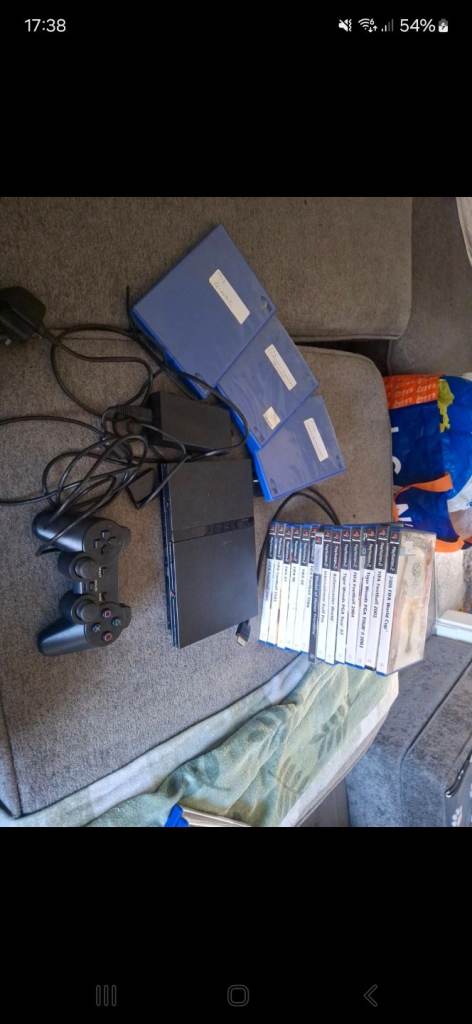 Playstation 2 slim bundle 17 games