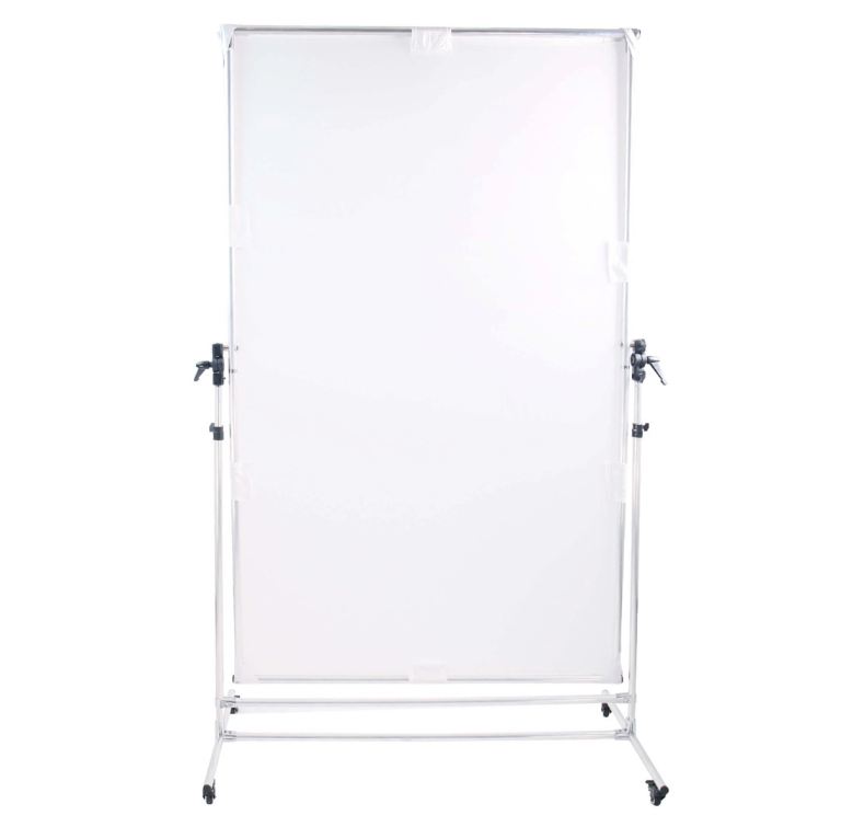 image for  150x200cm (59"x78.7") Large Scrim Diffuser with Aluminium Frame & Stand