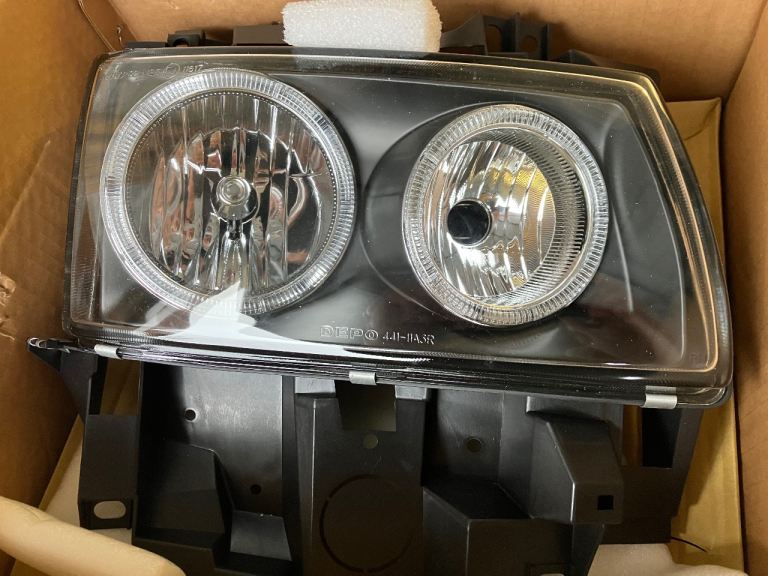 VW T4 angel eye headlights