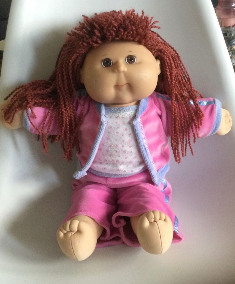 2004 Cabbage Patch Kids Doll with original clothing red hair collectible Xavier Roberts