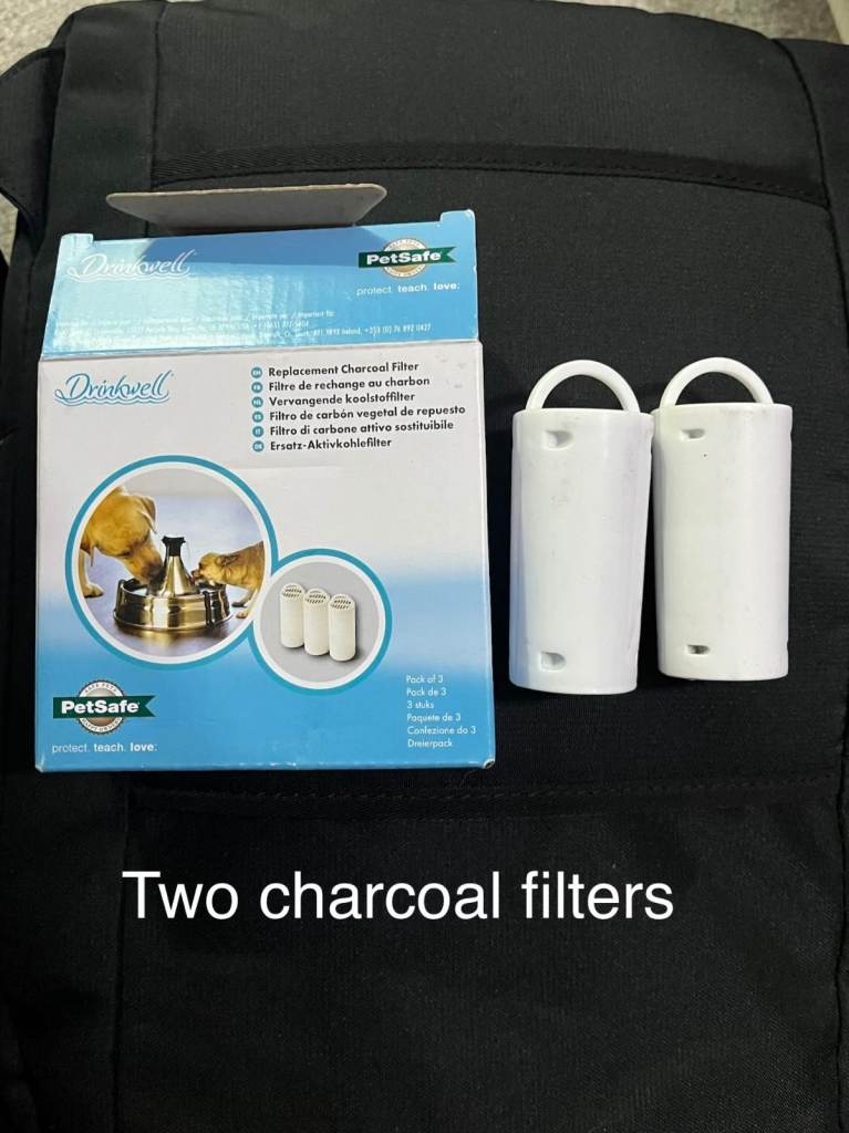 Barely used - Drinkwell 360 Stainless Steel Dog & Cat Water Fountain