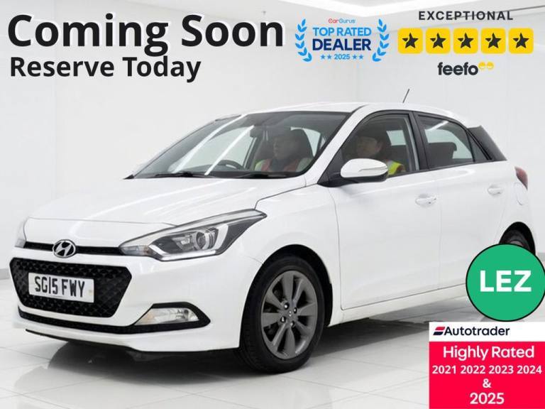 2015 Hyundai i20 1.2 Blue Drive SE Hatchback 5dr Petrol Manual Euro 6 (s/s) (84 ps) Hatchback Pet...