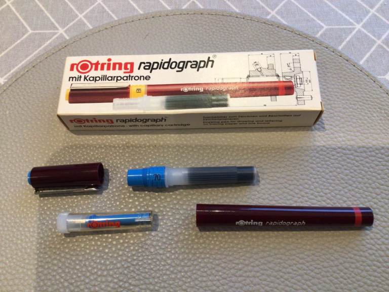 image for ROTRING RAPIDOGRAPH 0.7MM PEN