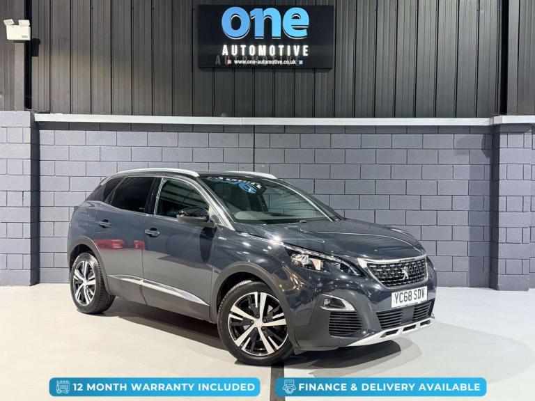 2018 Peugeot 3008 1.5 3008 GT Line Blue HDi S/S 5dr SUV Diesel Manual