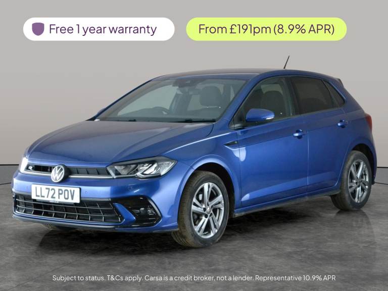 2022 Volkswagen Polo 1.0 TSI R-Line Hatchback 5dr Petrol Manual Euro 6 (s/s) (95 ps) - LANE DEPA ...