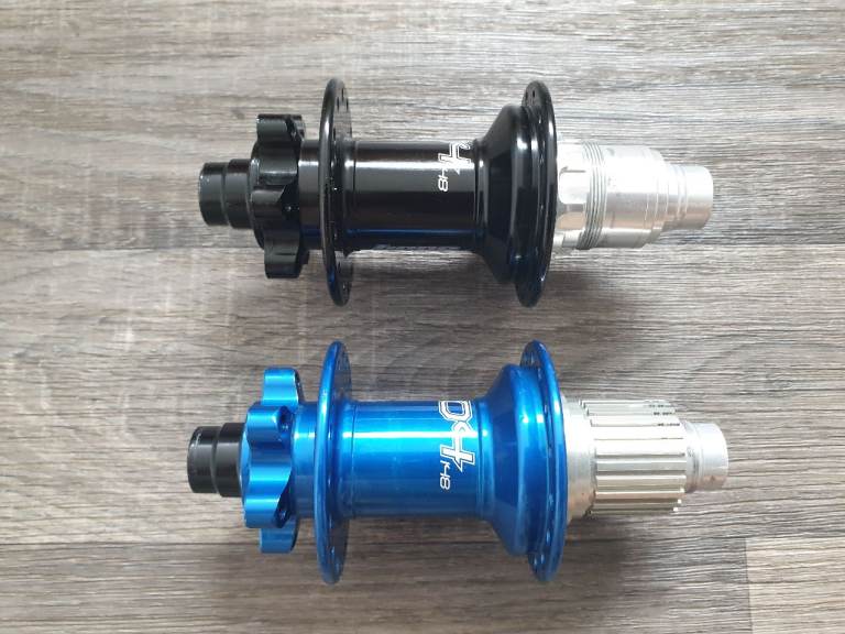 Hope Pro 4 hub , micro Spline or XD in black or blue.