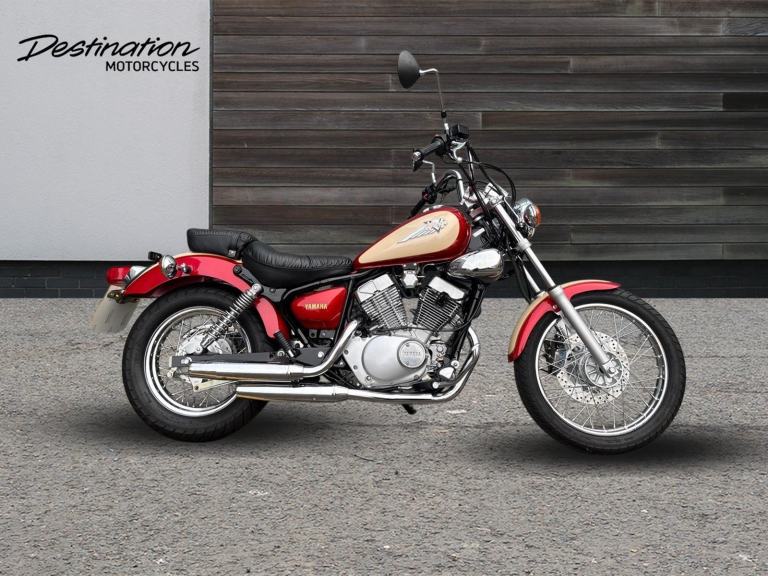 1998 Yamaha XV 250 S Petrol red Manual