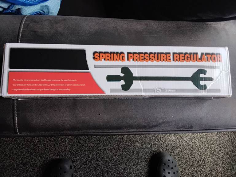 Suspension leg spring removal set can use 1/2 drive ratchet or spanner new set 