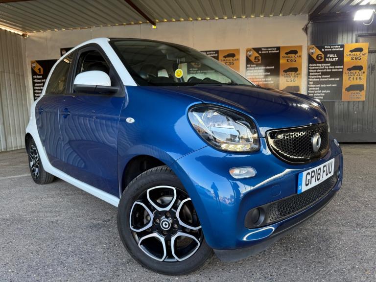 2018 smart forfour 1.0 Prime 5dr Auto HATCHBACK Petrol Automatic