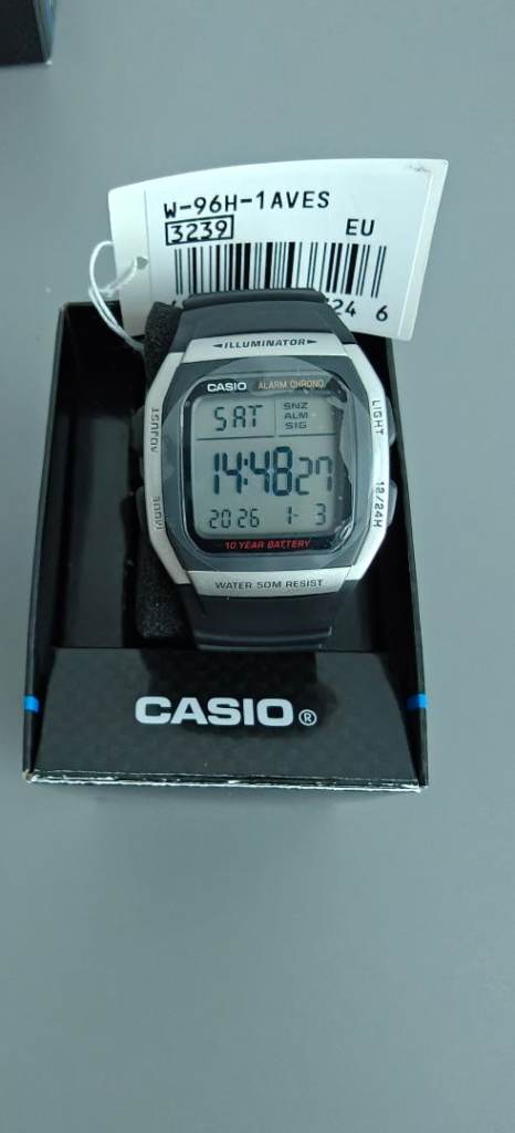 Casio W96 H-1BV Watch 