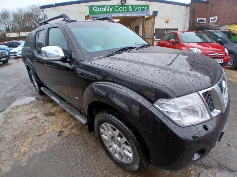 13 NISSAN NAVARA 3.0 DCI V6 231 4WD OUTLAW D/CAB AUTO MOT 02/27 NO VAT PX SWAPS