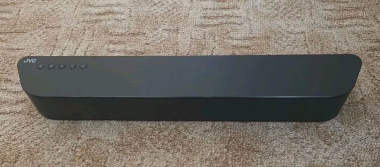 JVC TH-D329B 2.0 Compact Sound Bar, 50 W RMS, Bluetooth, Hdmi Lead / Remote / Power Supply