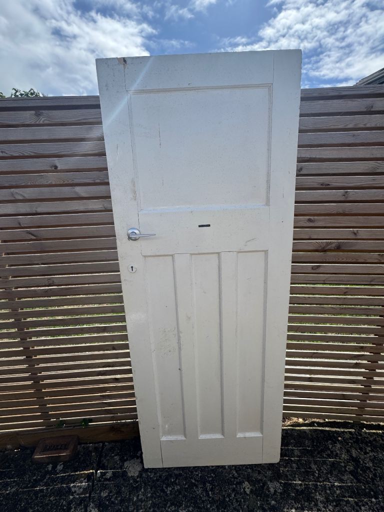 Internal 1930s panel door