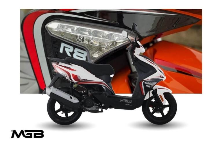 NEW MGB R8 125cc Sports Scooter Affordable Reliable Commuter A1 Licence Learn...