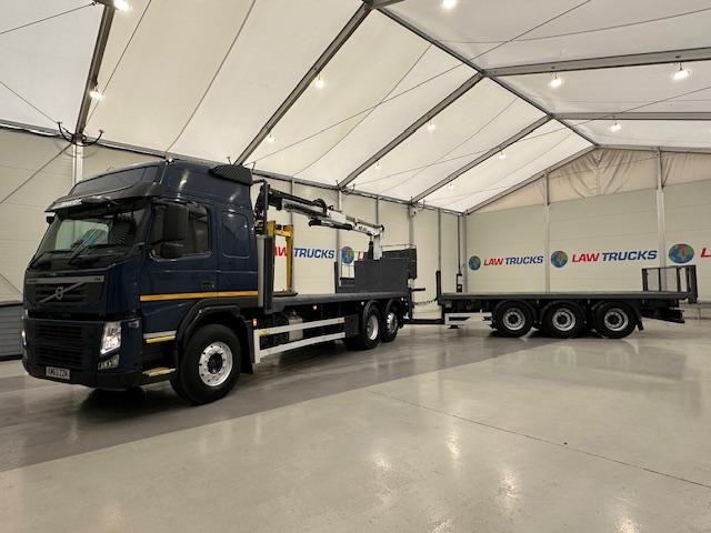 Volvo FM 450 Dropside Brick Grab Drawbar