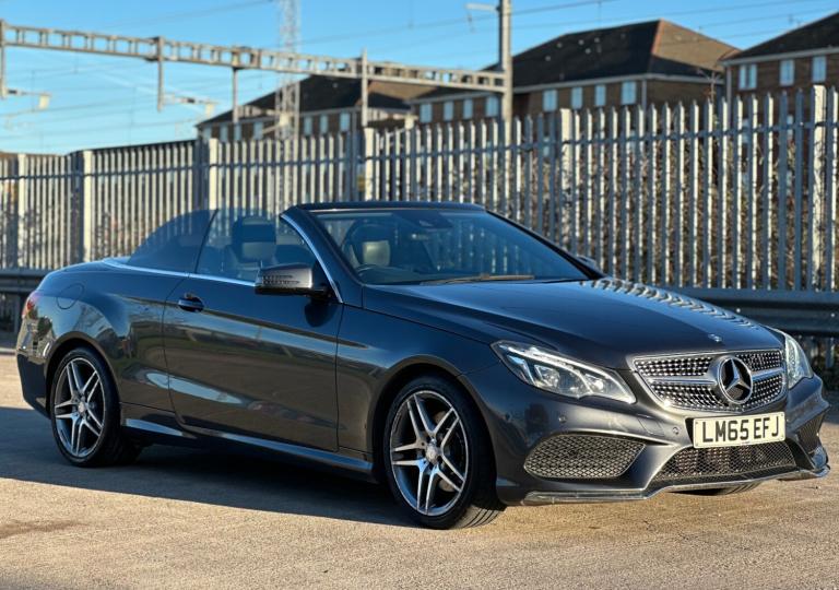2015 Mercedes-Benz E Class E220 BlueTEC AMG Line 2dr 7G-Tronic CONVERTIBLE Diesel Automatic