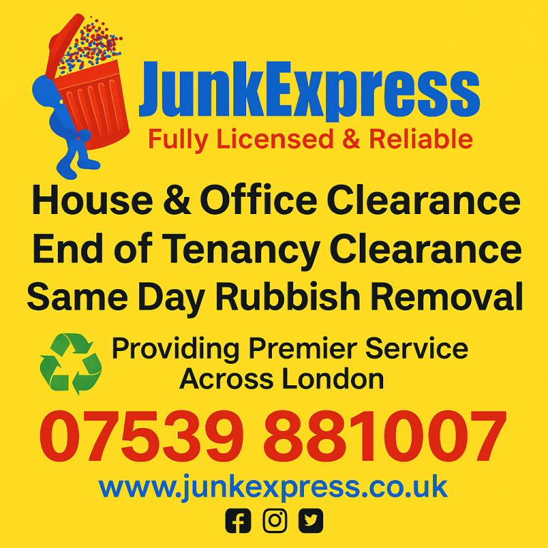 End of Tenancy Property Clearance –Same Day Rubbish Removal, House Clearance & Office Waste Disposal